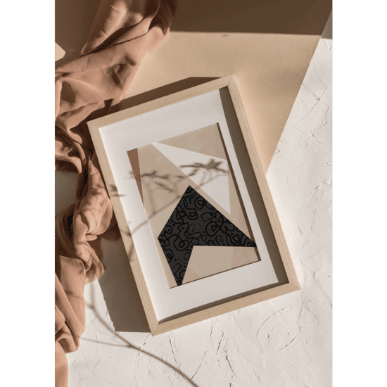 Neutral Colour Block Poster No.2 - Image 4