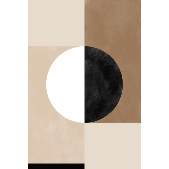 Arch and Circle Poster No.2