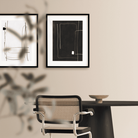 Black and White Painting Poster No.2 - Image 5
