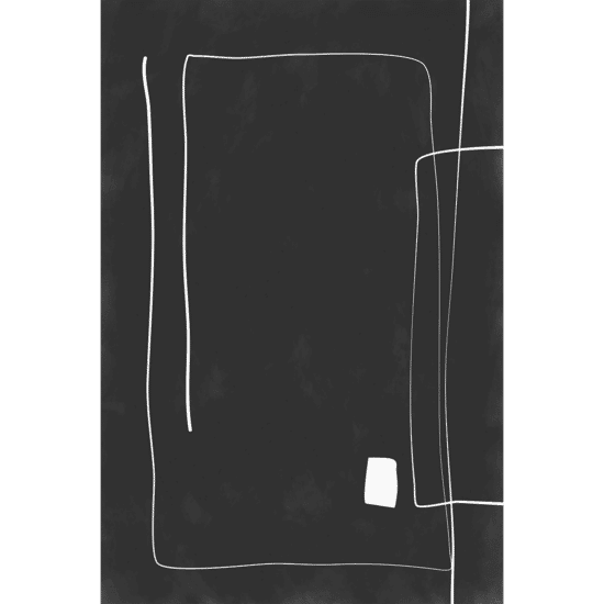 Black and White Painting Poster No.1