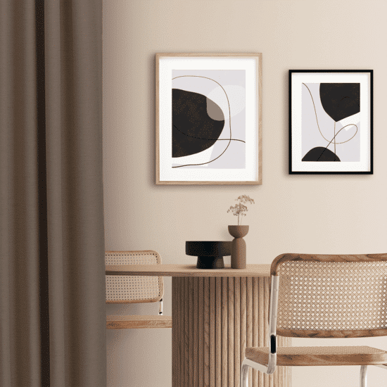 Abstract Monochromes Poster No.1 - Image 5