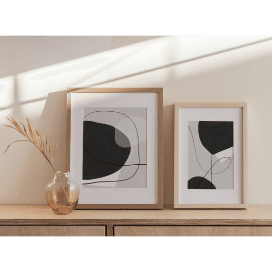 Abstract Monochromes Poster No.2 - Image 5