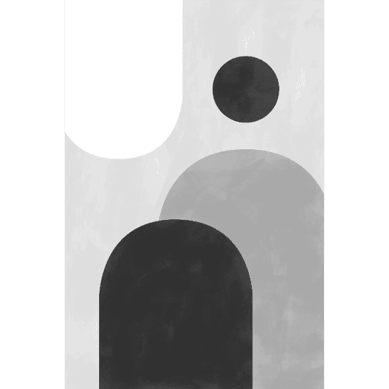 Mid Century Arches Poster