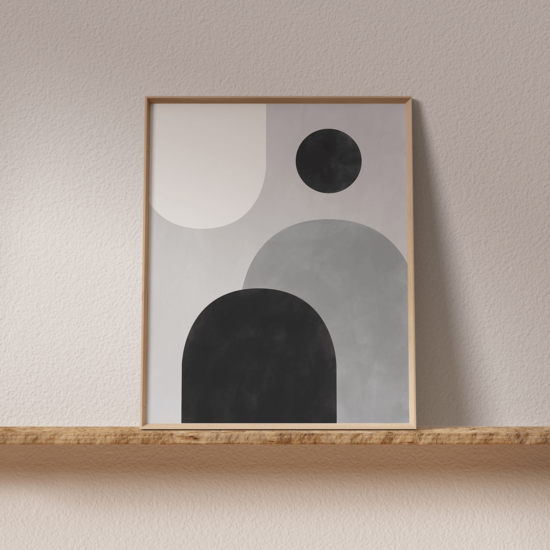 Mid Century Arches Poster - Image 3