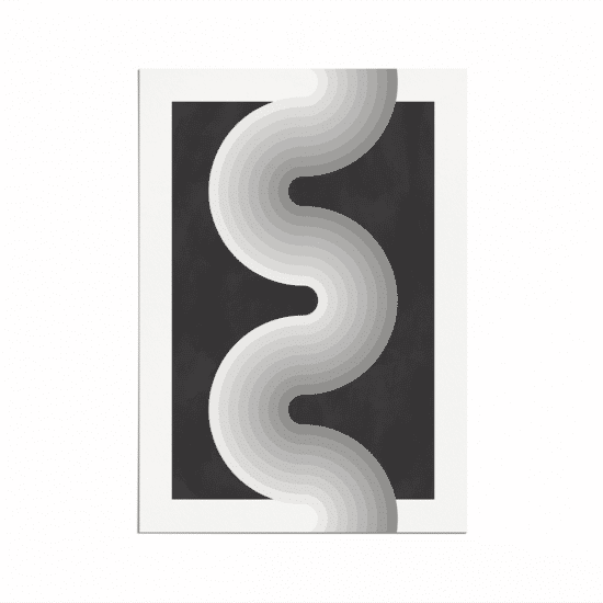 Retro Monochrome Poster - Image 5