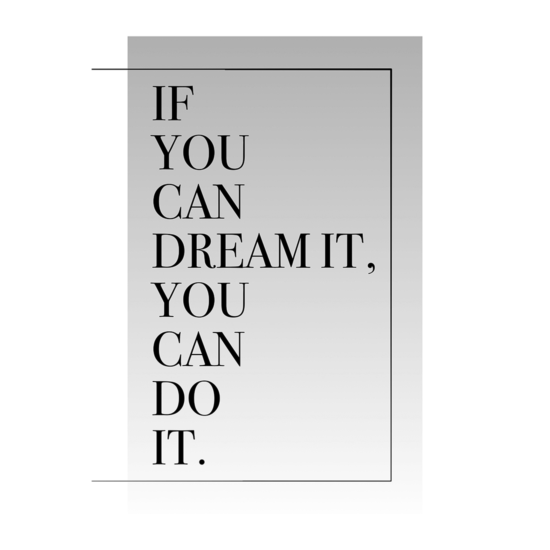You Can Do It Poster