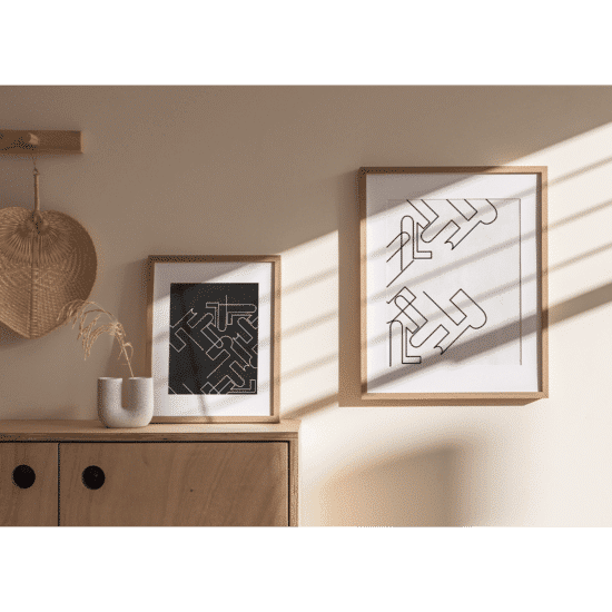 Mid Century Lines Poster No.1 - Image 5