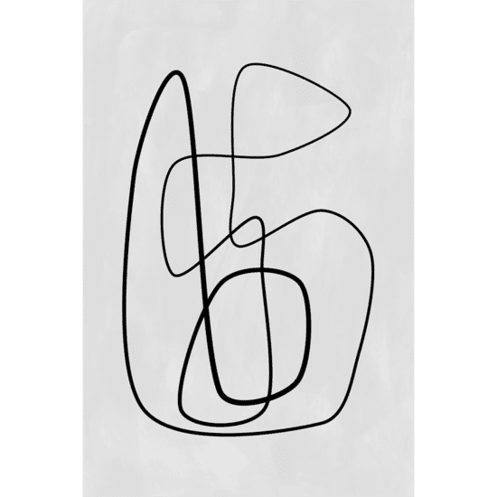 Continuous One Line Poster