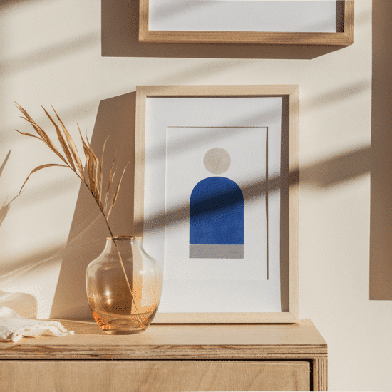 Blue Bohemian Poster No.1 - Image 3