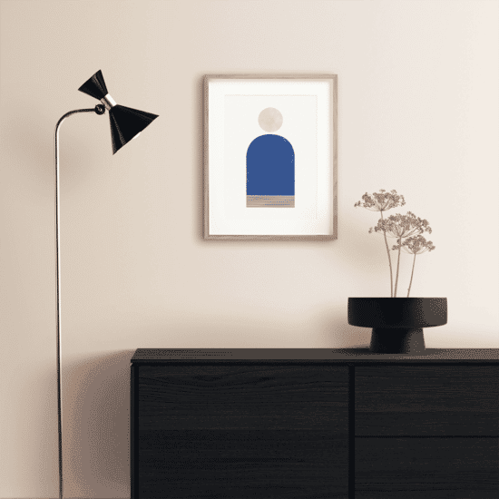 Blue Bohemian Poster No.1 - Image 4