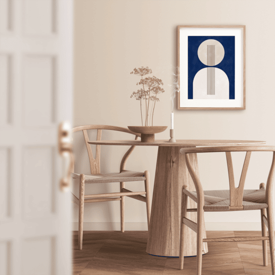 Blue Bohemian Poster No.2 - Image 2