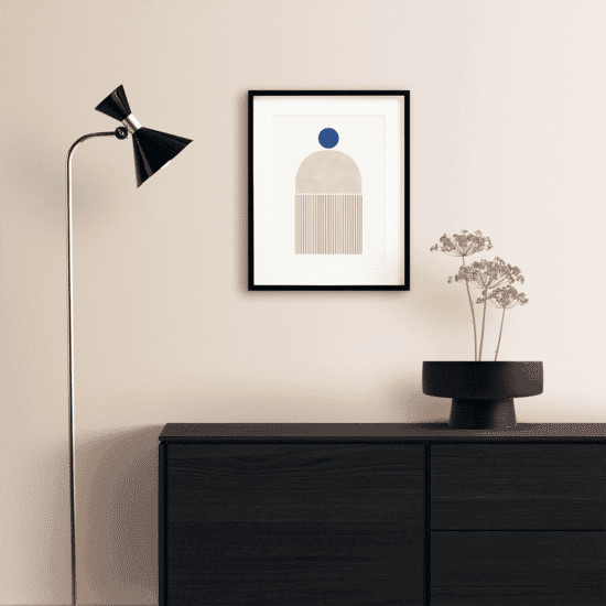 Blue Bohemian Poster No.3 - Image 4