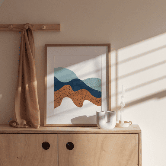 Abstract Waves Poster No.1 - Image 3