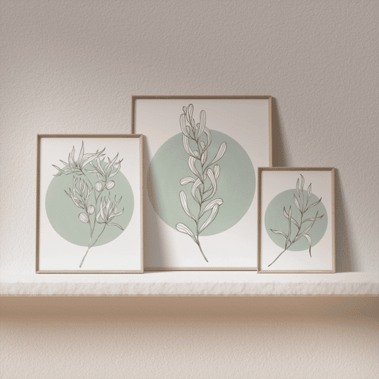 Green Botanicals Poster No.3 - Image 5