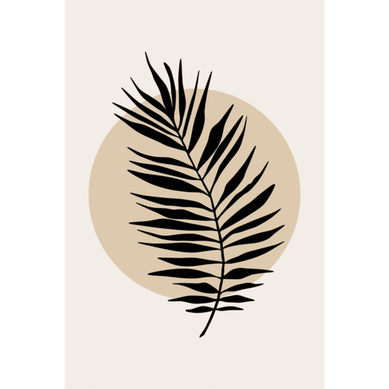 Palm Leaf Poster No.1