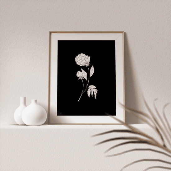 Black & White Botanical Poster No.1 - Image 2