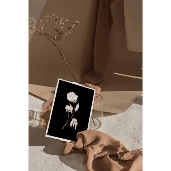 Black & White Botanical Poster No.1 - Image 4