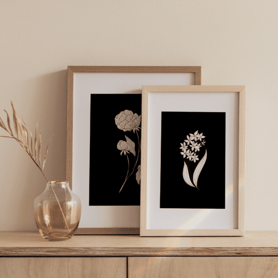 Black & White Botanical Poster No.2 - Image 5