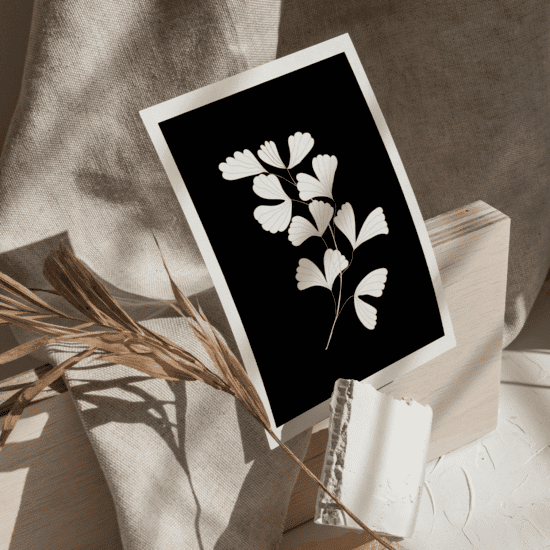 Black & White Botanical Poster No.3 - Image 5