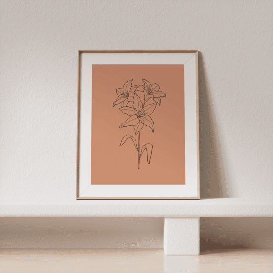 Terracotta Botanicals Poster No.3 - Image 5