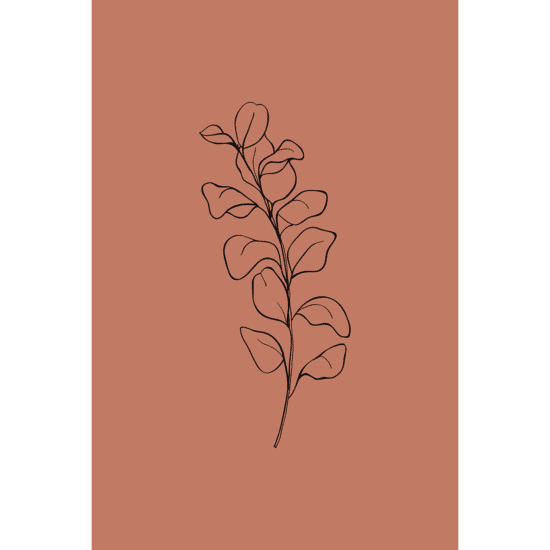 Terracotta Botanicals Poster No.2