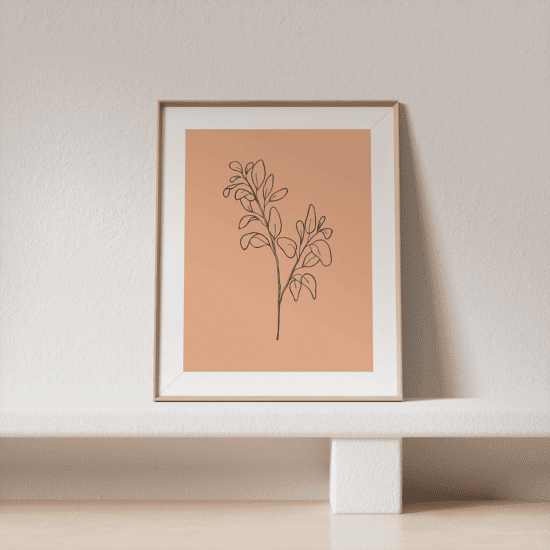 Terracotta Botanicals Poster No.5 - Image 4