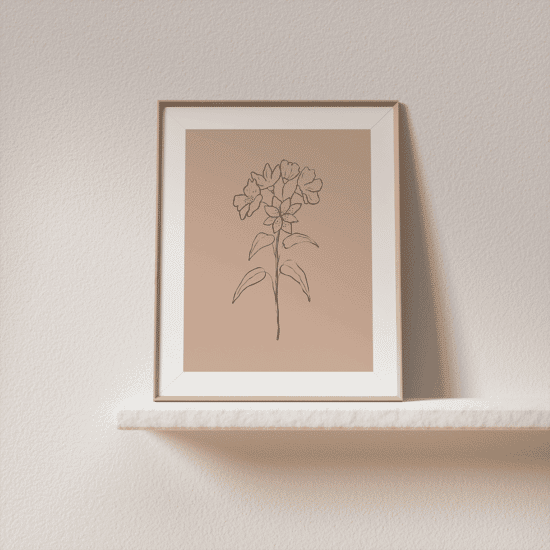 Terracotta Botanicals Poster No.6 - Image 4