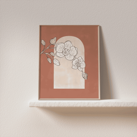Flower and Arch Poster No.1 - Image 3