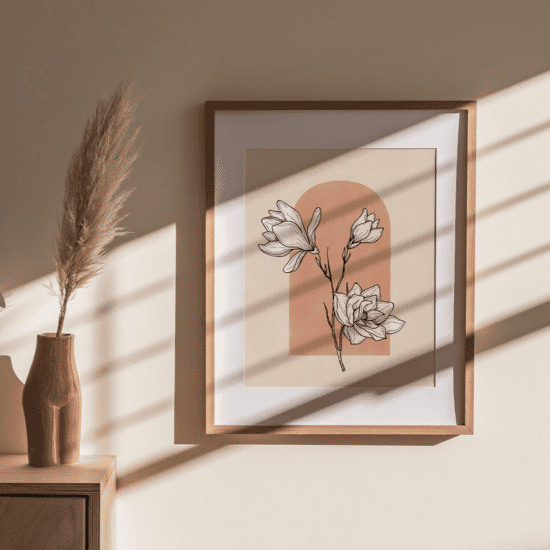 Flower and Arch Poster No.2 - Image 2