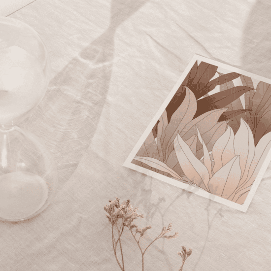 Pink Leaves Poster No.3 - Image 5