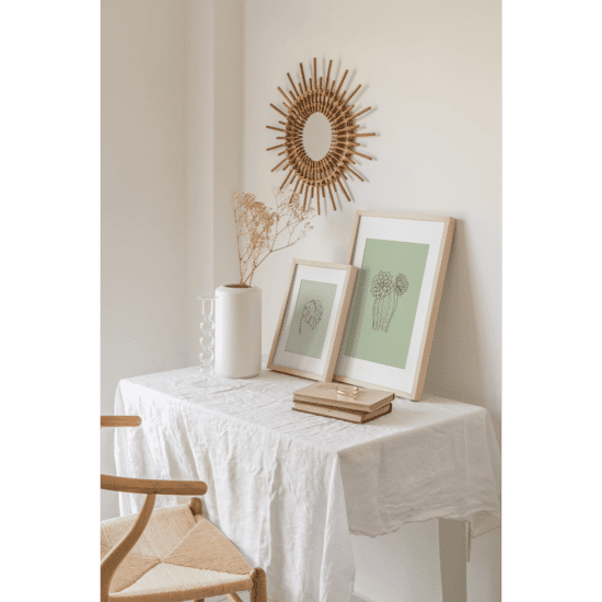 Green Botanical Line Art Poster No.1 - Image 5