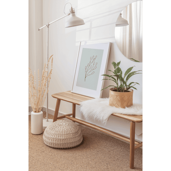 Green Botanical Line Art Poster No.5 - Image 3