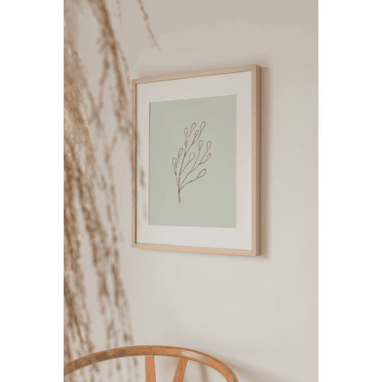Green Botanical Line Art Poster No.5 - Image 4
