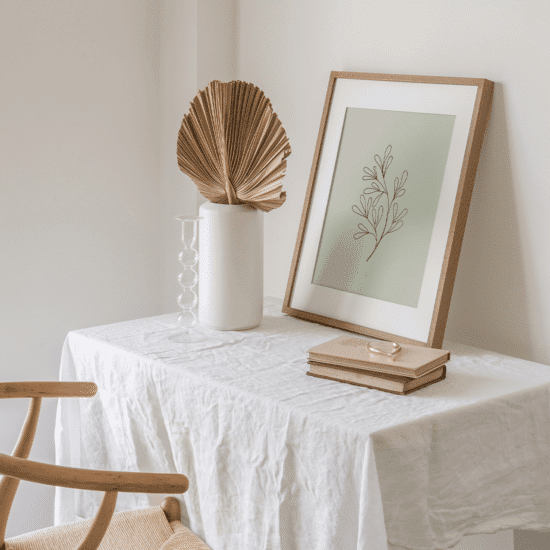 Green Botanical Line Art Poster No.9 - Image 4