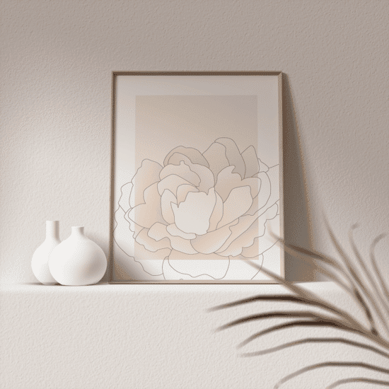 Pink Peony Poster - Image 4