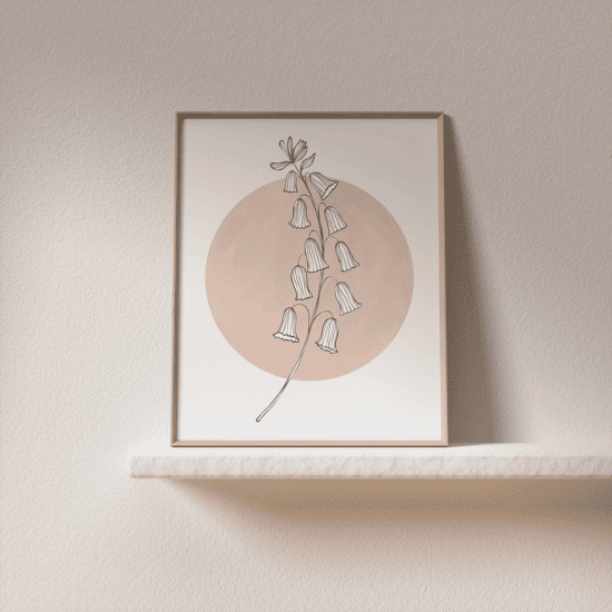 Pink Botanicals Poster No.3 - Image 3