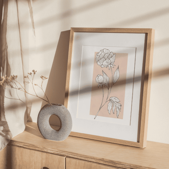 Pink Flowers Poster No.1 - Image 4