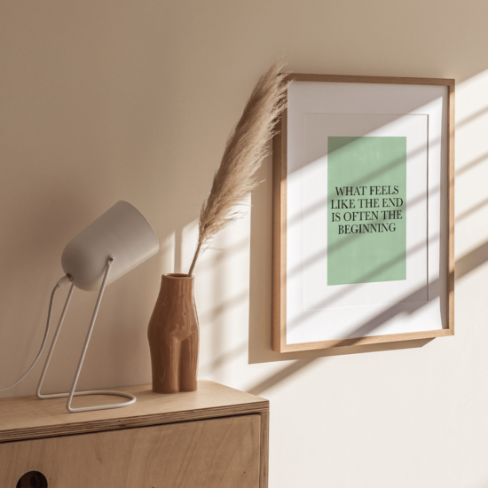 Beginning Quote Poster - Image 3