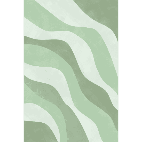 Abstract Green Shapes No.2