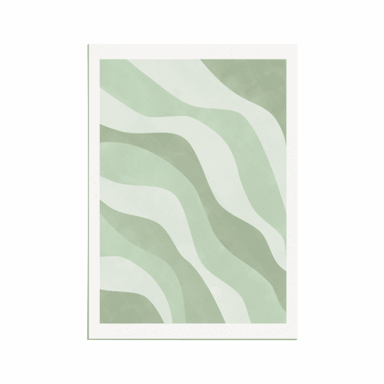 Abstract Green Shapes No.2 - Image 5