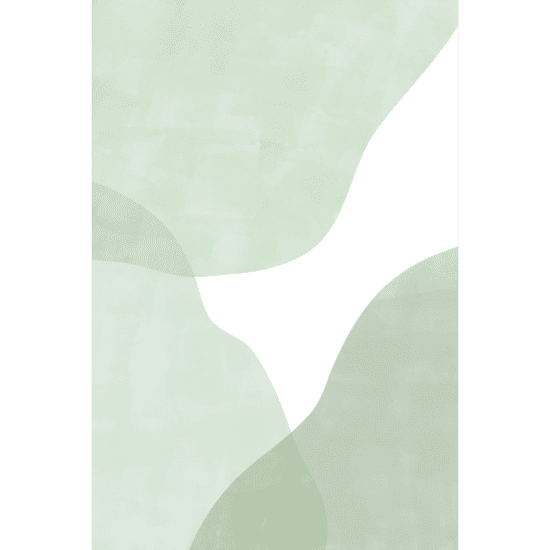 Abstract Soft Green Poster