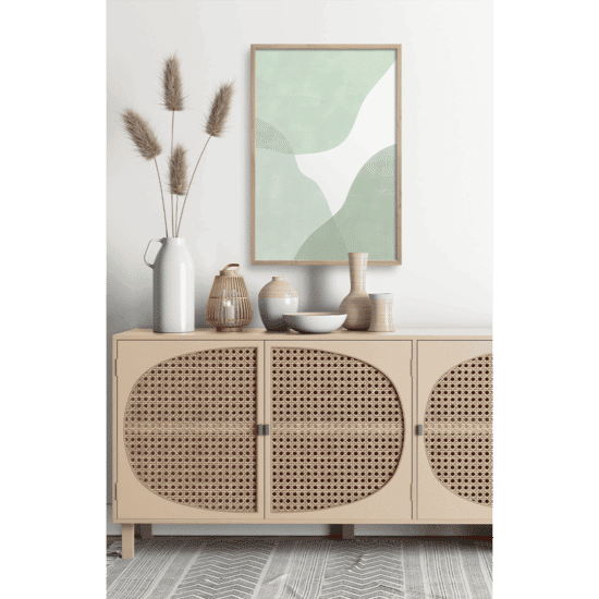 Abstract Soft Green Poster - Image 5