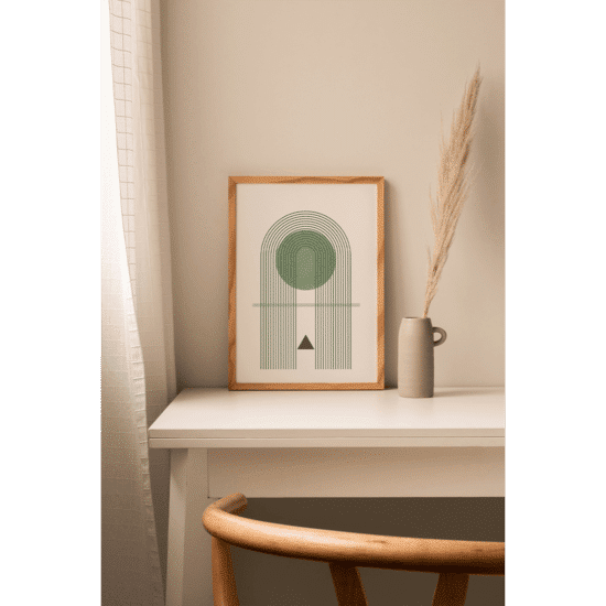 Graphical Arches and Forms Poster No.1 - Image 4