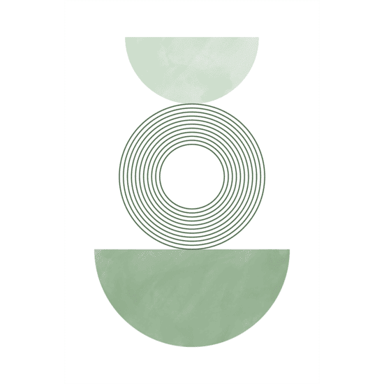 Graphical Arches and Forms Poster No.2