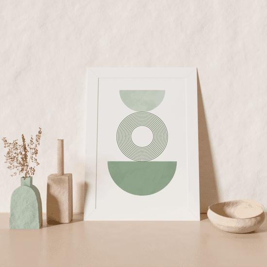 Graphical Arches and Forms Poster No.2 - Image 3