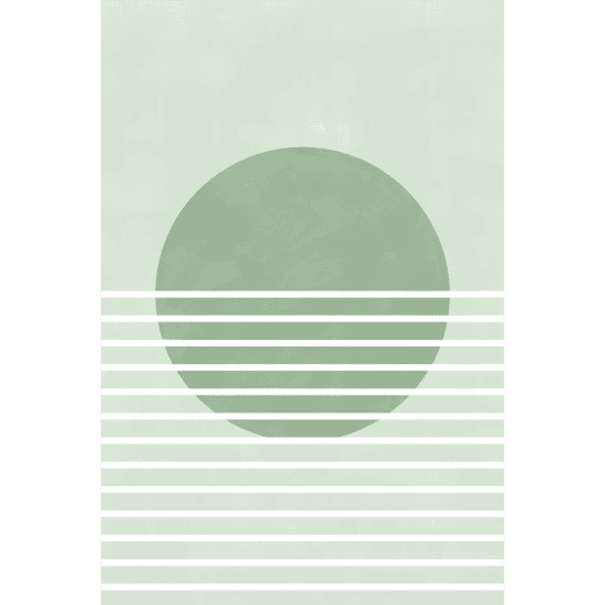 Geometrical Green Landscape