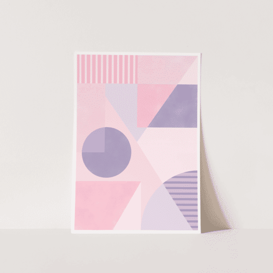 Pastel Geometric Poster - Image 5