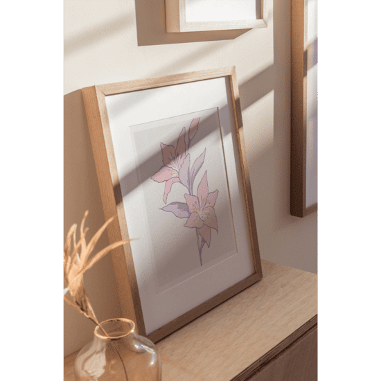 Pastel Lilies Poster - Image 3