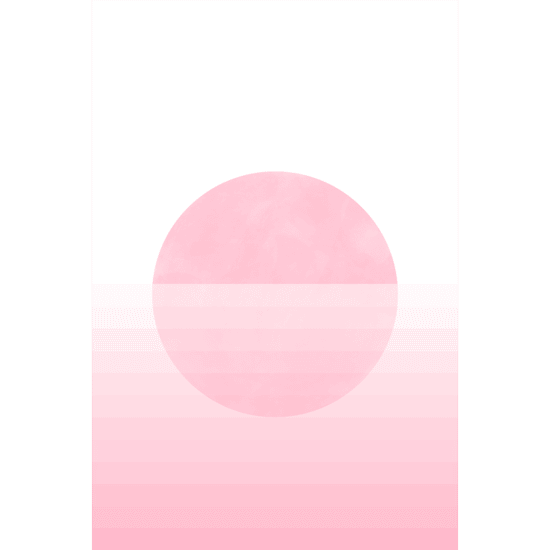 Pink Ombre Poster