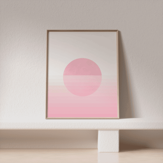 Pink Ombre Poster - Image 2